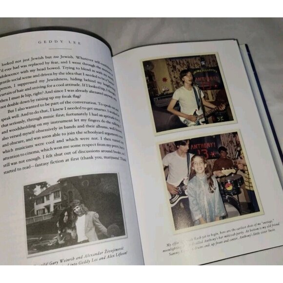GEDDY LEE book MY EFFIN' LIFE hardcover w/ dust jacket rush first edition - Picture 5 of 8